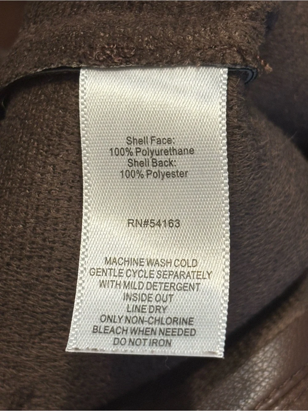 Marc New York NWT size Small Chocolate Brown Faux Leather Belted Pencil Skirt